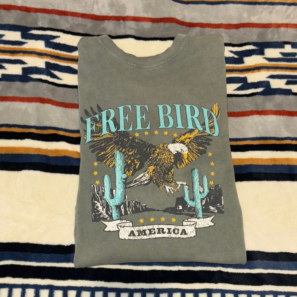 Sage Green “Free Bird” Crew